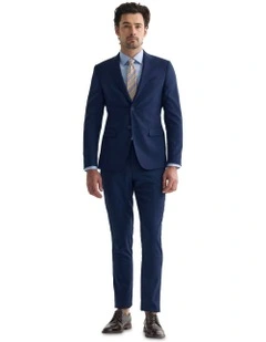 Byron Wool Suit Jacket in Navy
