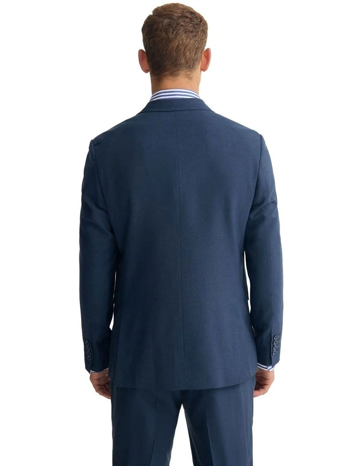 Byron Wool Suit Jacket Luxury in Ink image 2