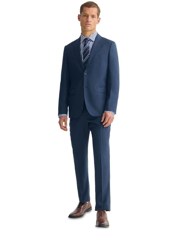 Byron Wool Suit Jacket Luxury in Ink image 3