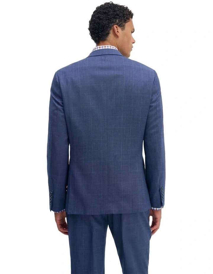 Byron Wool Suit Jacket in Navy image 2