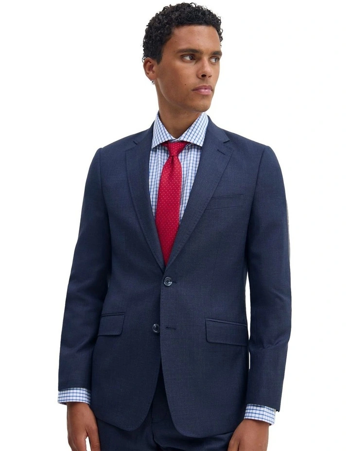 New Hopkins Wool Suit Jacket in Gunmetal image 4