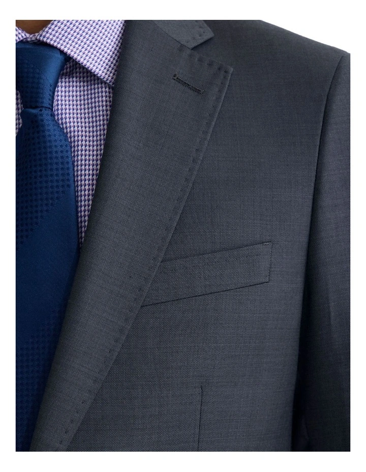 New Hopkins Wool Suit Jacket in Charcoal image 6