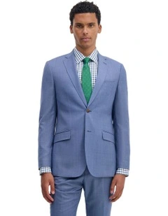 Hopkins Suit Jacket in Mid Blue