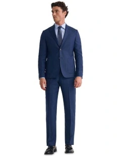 Wordsworth Wool Suit Jacket in Blue
