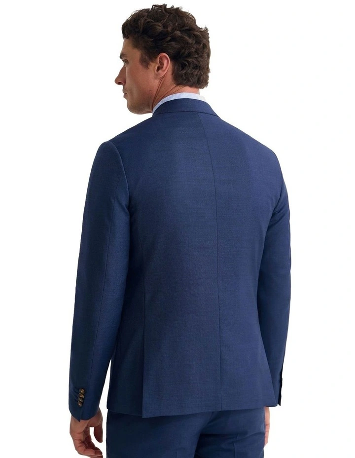 Wordsworth Wool Suit Jacket in Blue image 2