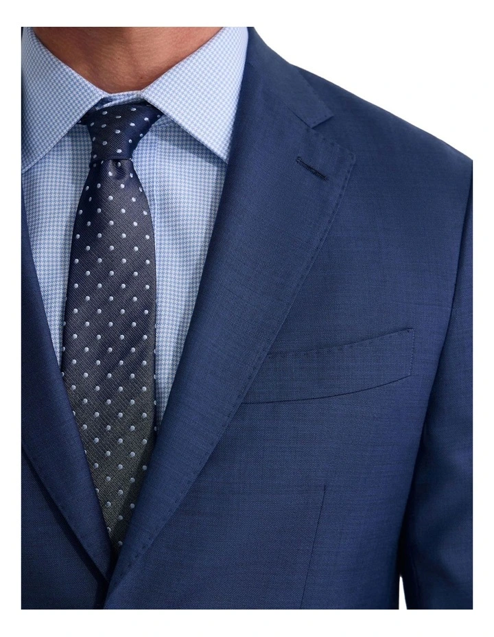 Wordsworth Wool Suit Jacket in Blue image 6