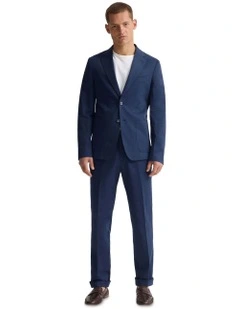 Wordsworth Cotton Blazer in Navy