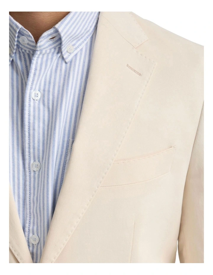 Wordsworth Cotton Blazer in Stone image 6