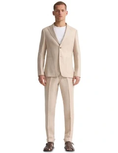 Wordsworth Linen Blazer in Natural