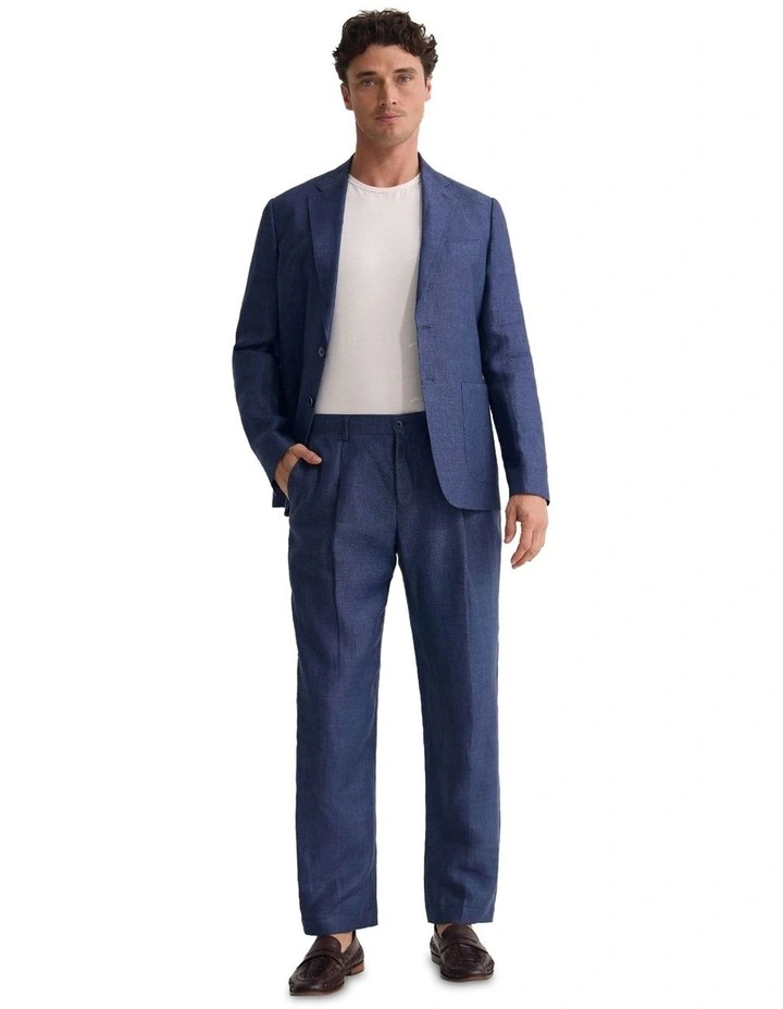Wordsworth Patch Pocket Blazer in Navy image 1