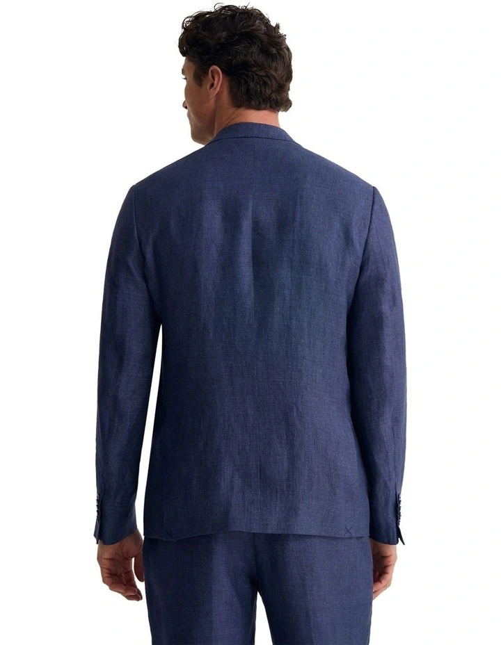 Wordsworth Patch Pocket Blazer in Navy image 2