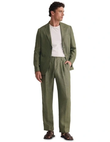 Wordsworth Patch Pocket Blazer in Green