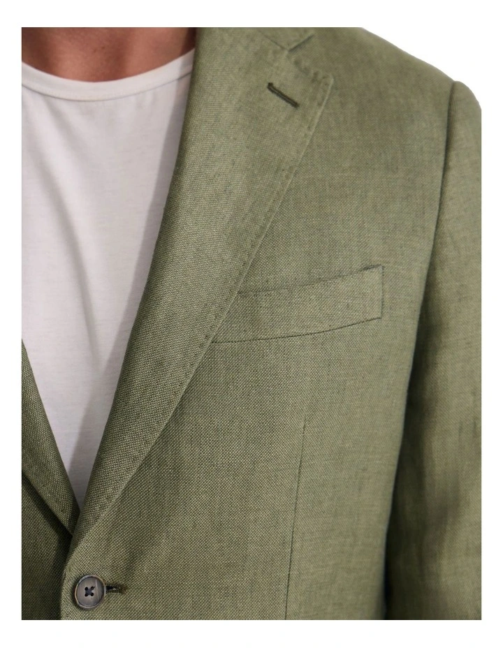 Wordsworth Patch Pocket Blazer in Green image 6
