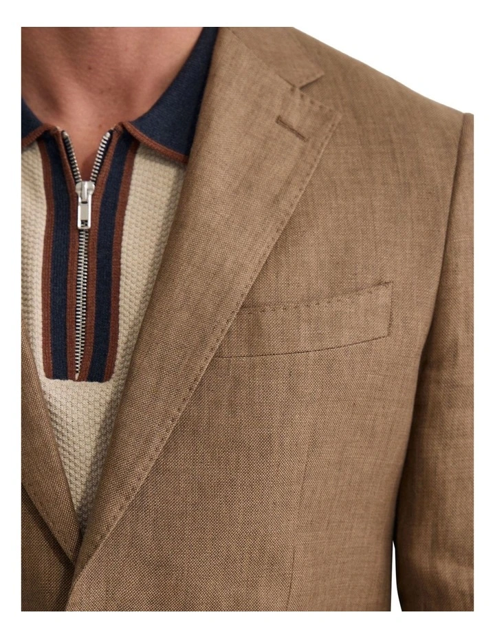 Wordsworth Patch Pocket Blazer in Nutshell image 6
