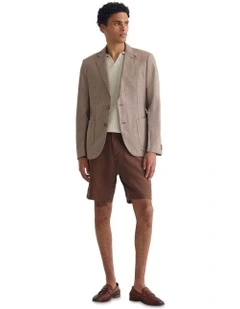 Milton Spurce Blend Blazer in Birch