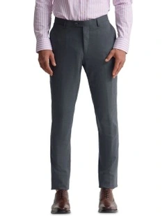 Byron Wool Suit Trousers in Grey