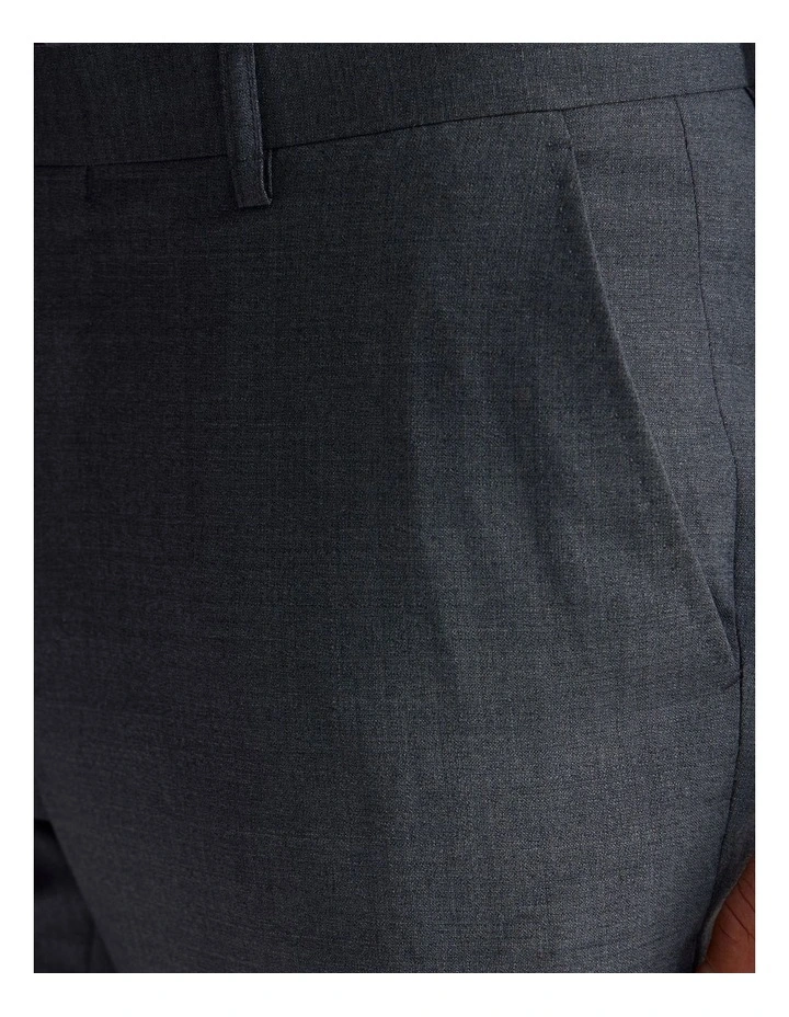Byron Wool Suit Trousers in Grey image 6