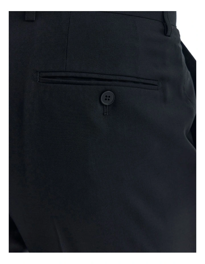 Byron Comfort Line Wool Suit Trousers in Black image 6