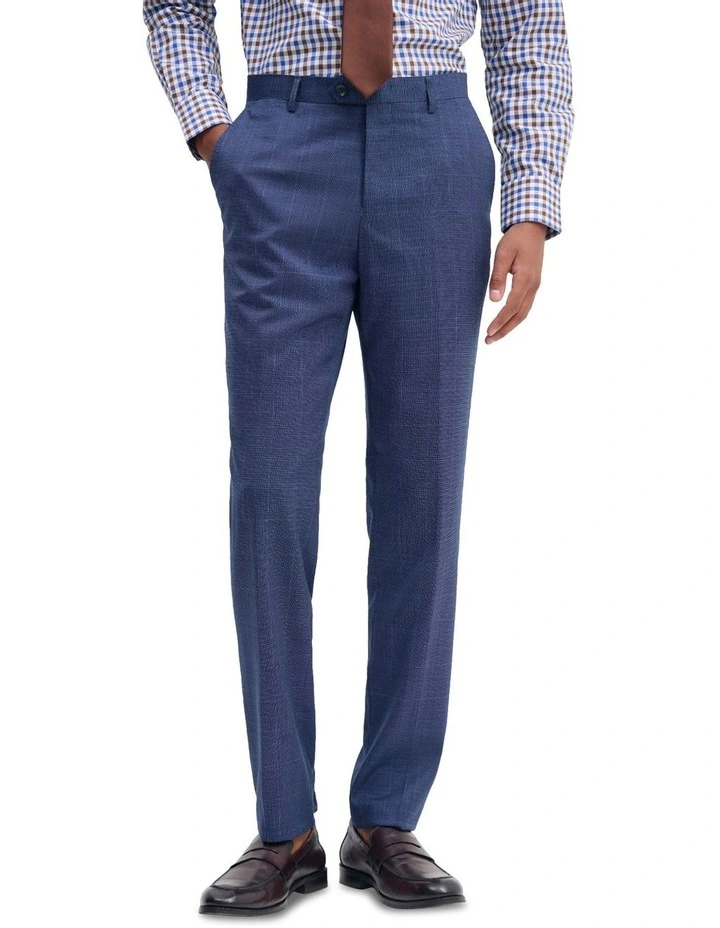 Byron Wool Suit Trousers in Navy image 1