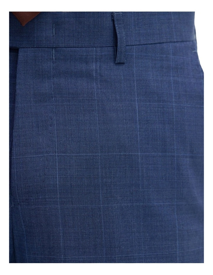 Byron Wool Suit Trousers in Navy image 5