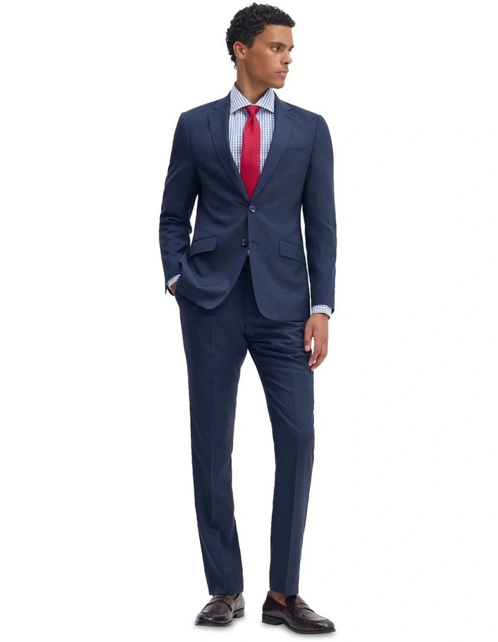 New Hopkins Wool Suit Trousers in Gunmetal image 5