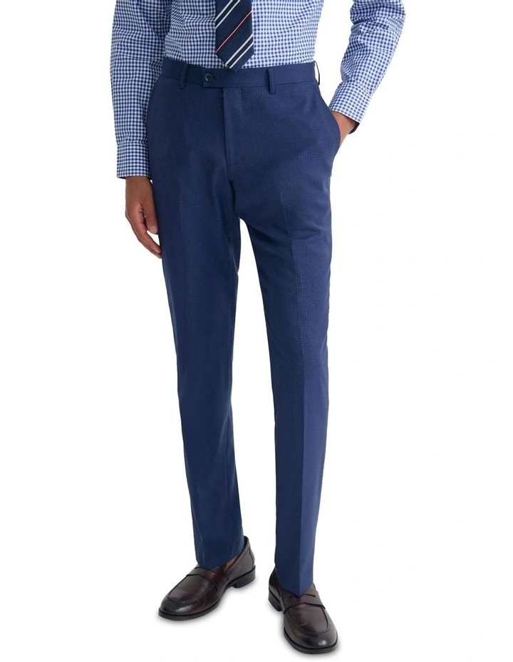 Hopkins Wool Suit Trouser in Blue image 1