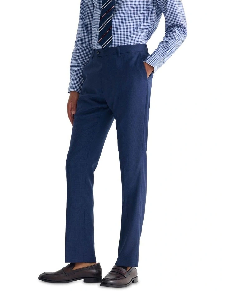 Hopkins Wool Suit Trouser in Blue image 3