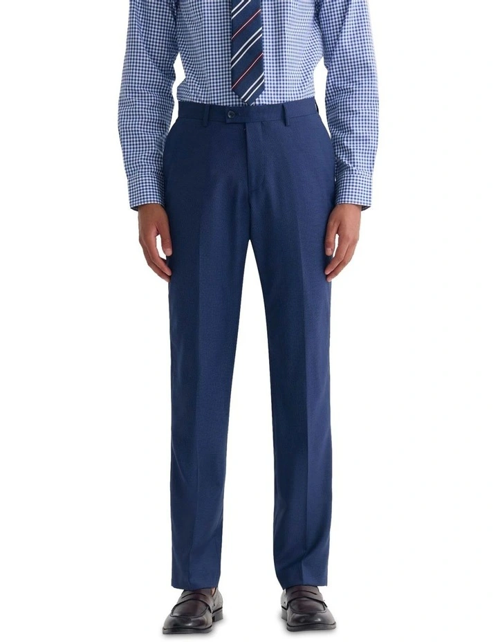 Hopkins Wool Suit Trouser in Blue image 4