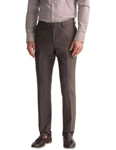 New Hopkins Wool Suit Trousers in Brown