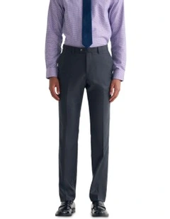 New Hopkins Wool Suit Trousers in Charcoal