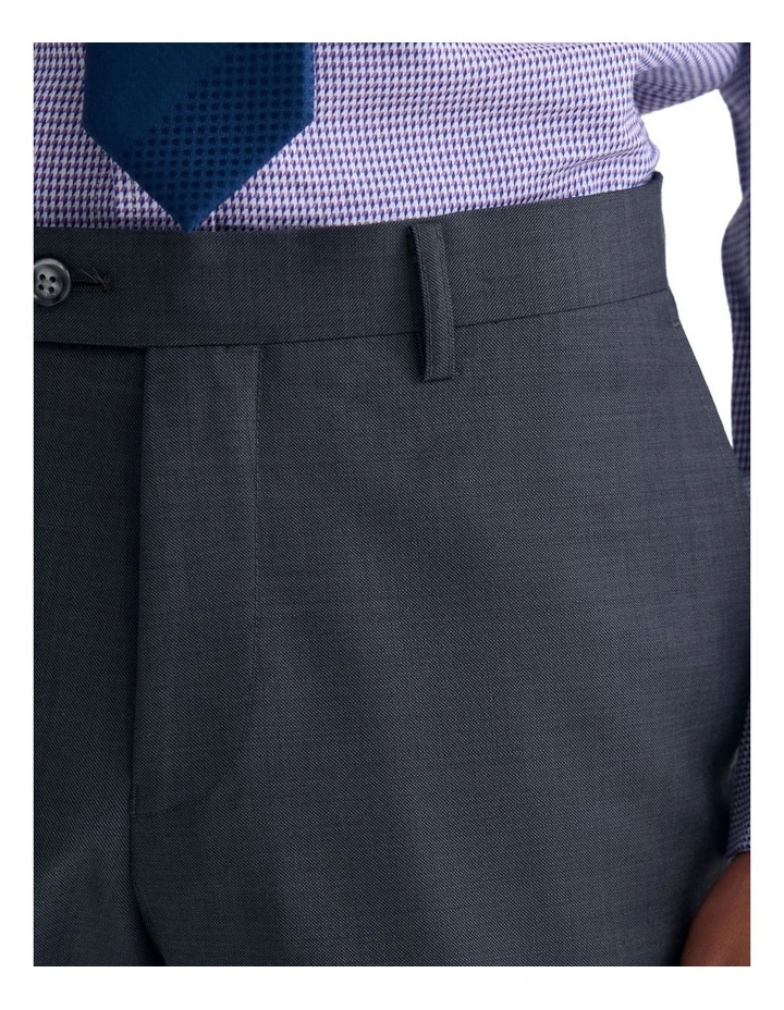 New Hopkins Wool Suit Trousers in Charcoal image 6
