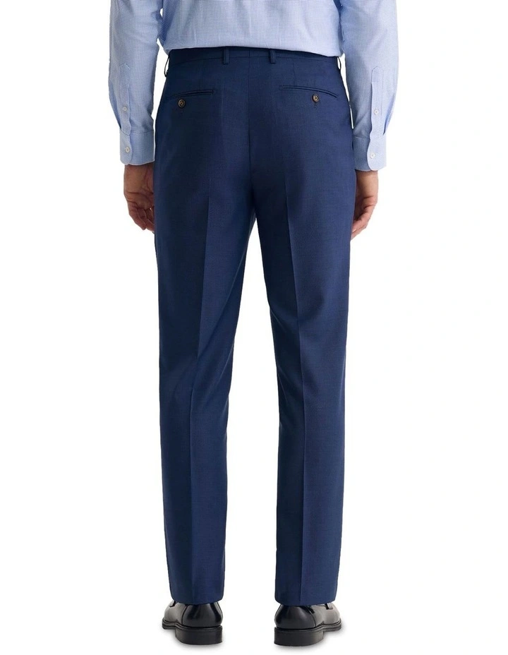 Wordsworth Wool Suit Trousers in Blue image 2