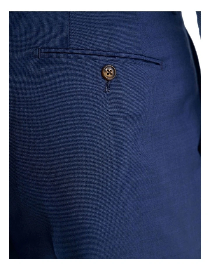 Wordsworth Wool Suit Trousers in Blue image 7