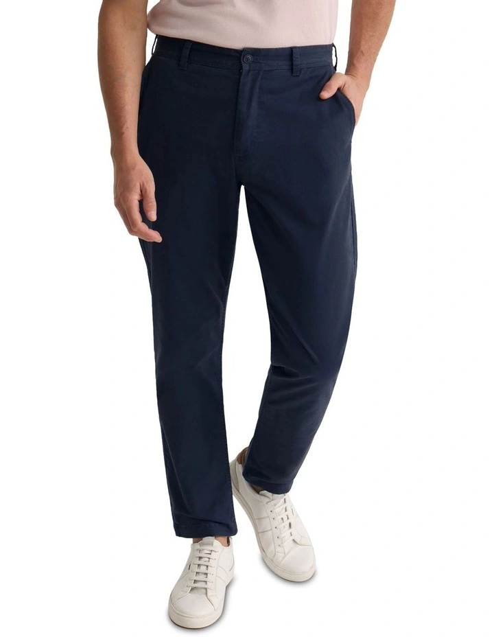 Relaxed Fit Chino in Ink image 4
