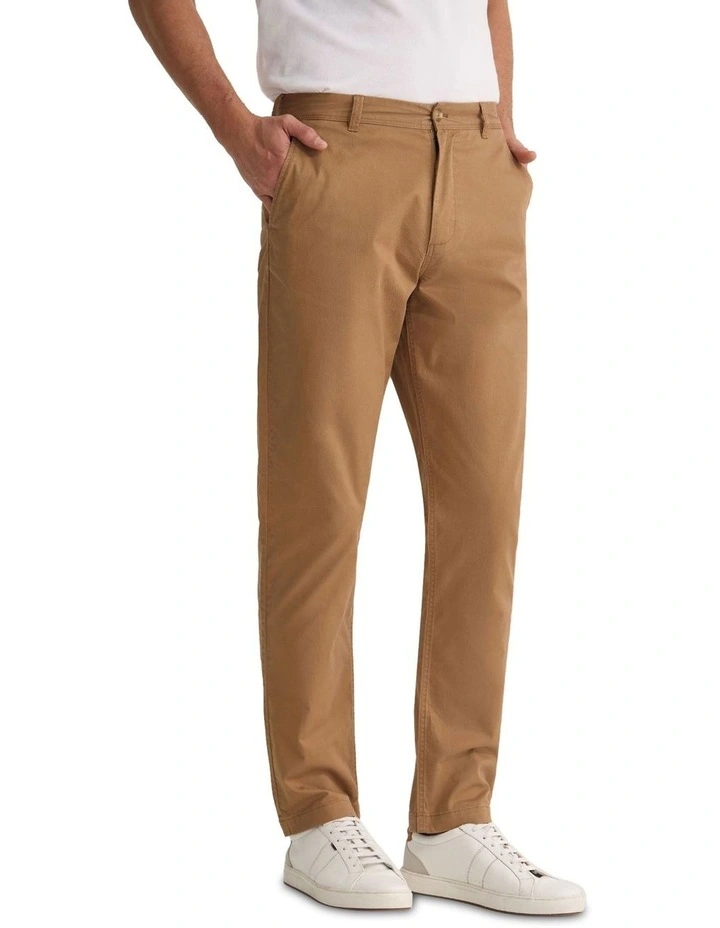 Relaxed Fit Chino in Caramel image 3