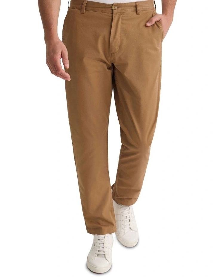 Relaxed Fit Chino in Caramel image 4