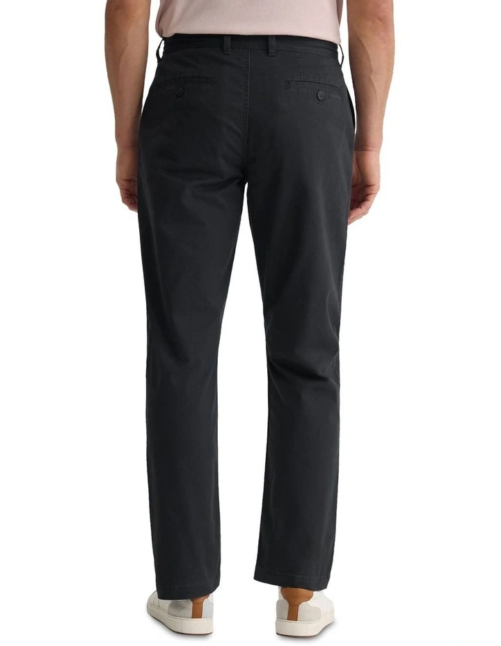 Relaxed Fit Chino in Black image 2
