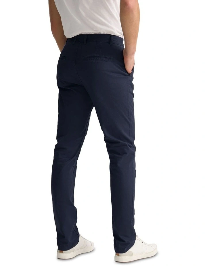 Slim Fit Chino in Ink image 2