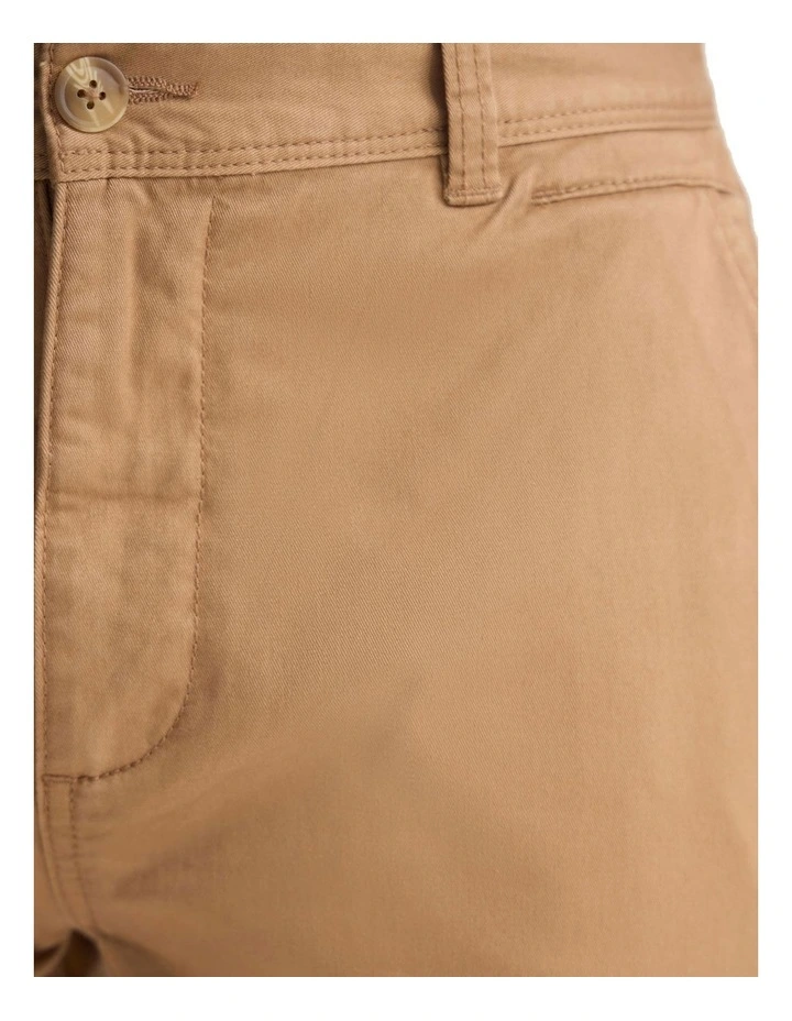 Slim Fit Chino in Caramel image 6