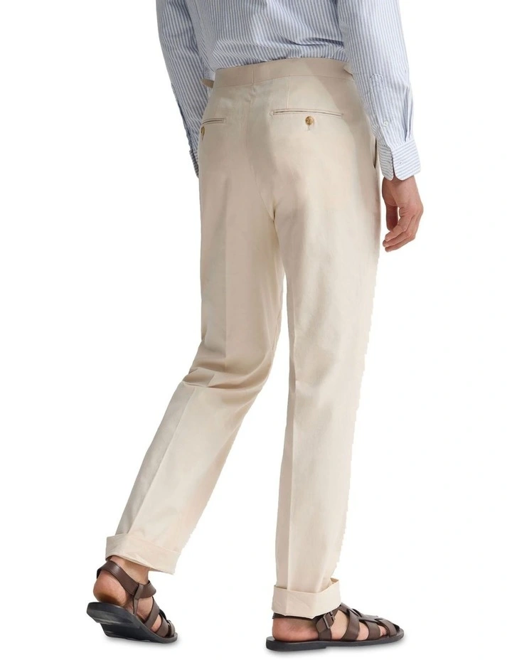 Bryon Pants with Side Tab and Cuff in Stone image 2