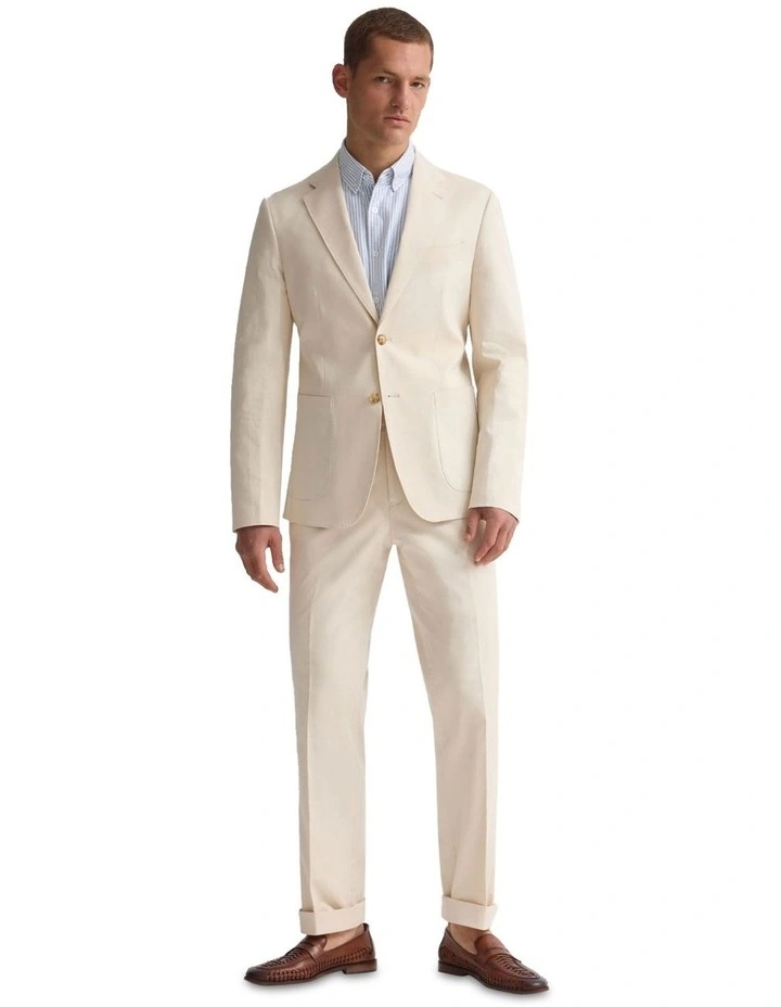 Bryon Pants with Side Tab and Cuff in Stone image 5
