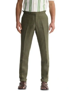 Byron Herringbone Pant Side Tab