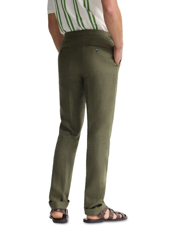 Byron Herringbone Pant Side Tab image 2
