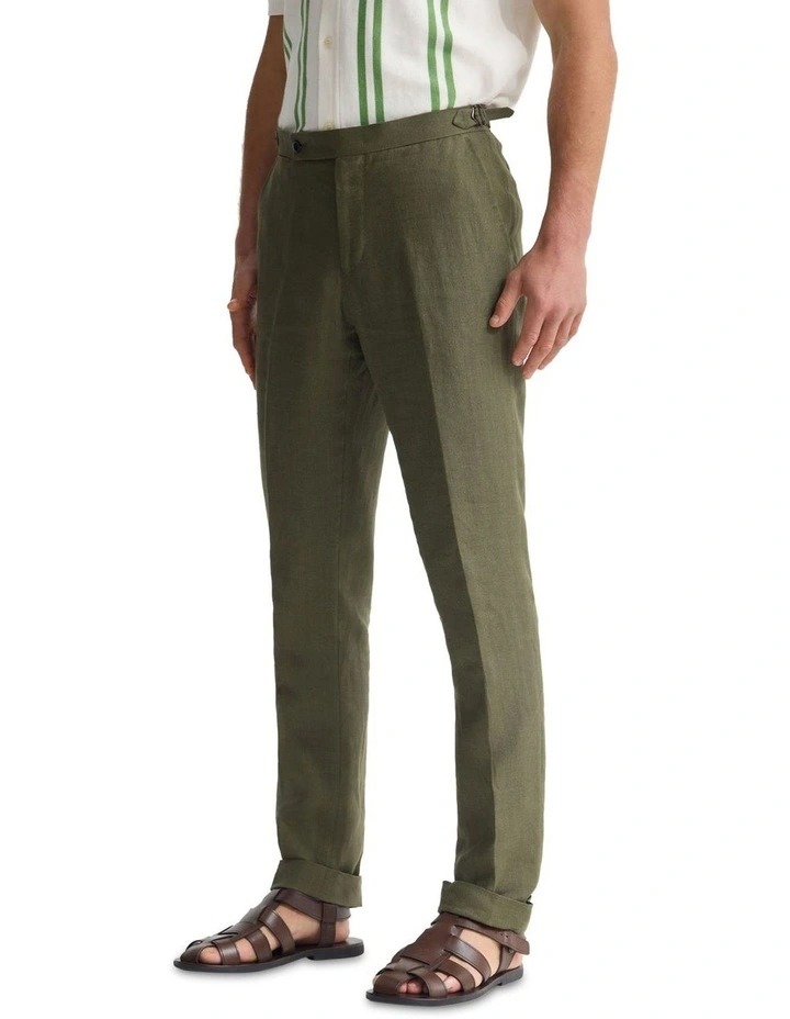 Byron Herringbone Pant Side Tab image 3