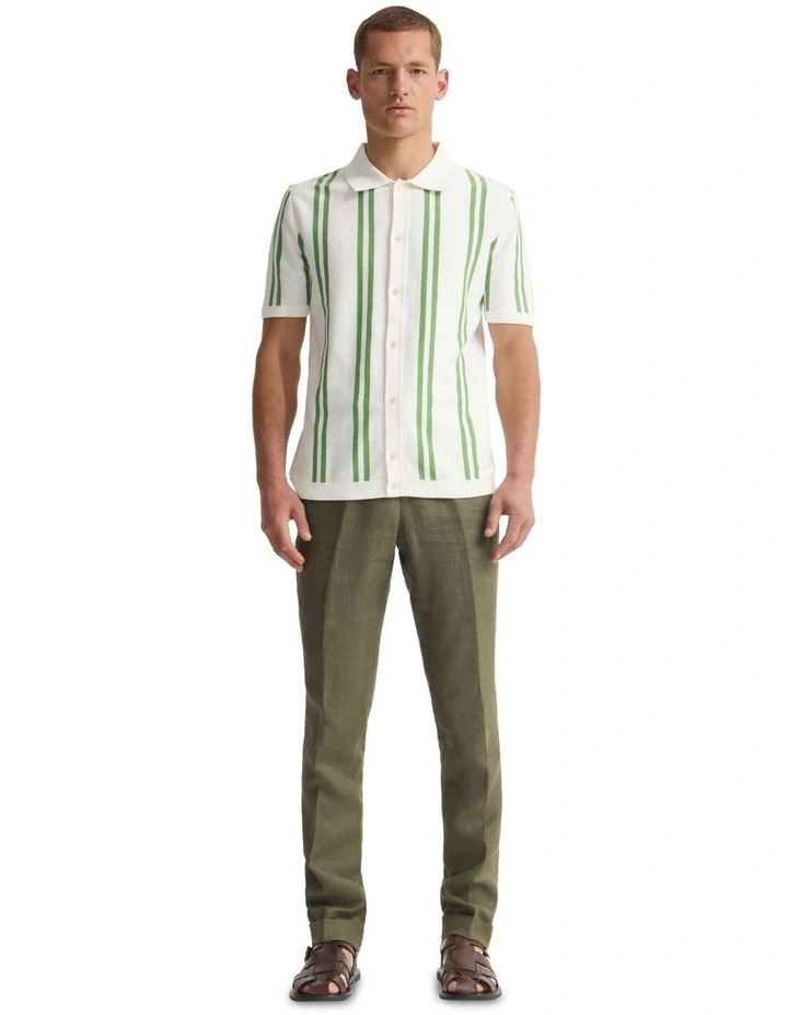 Byron Herringbone Pant Side Tab image 5