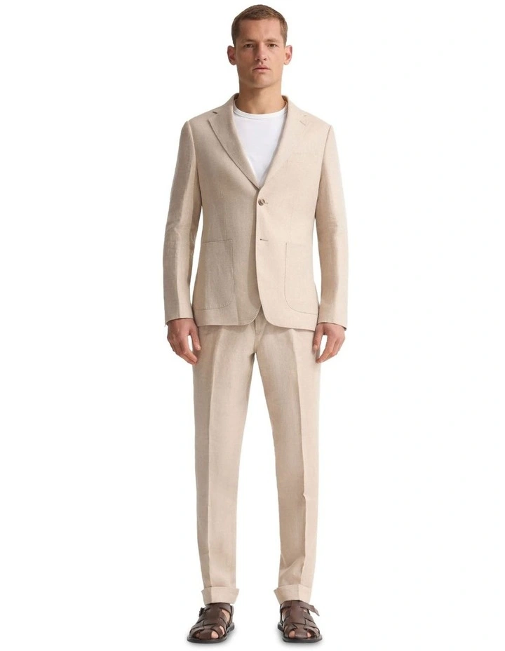Byron Herringbone Pant Side Tab image 5