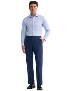 Regent Classic Fit Cotton Shirt in Sky