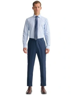 Islington Classic Fit Cotton Shirt in Blue