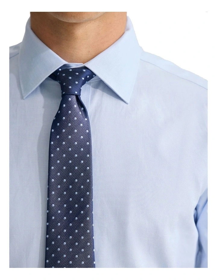 Islington Classic Fit Cotton Shirt in Blue image 6