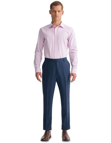 Islington Classic Fit Cotton Shirt in Pink
